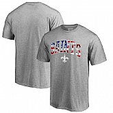 New Orleans Saints Pro Line by Fanatics Branded Banner Wave T-Shirt Heathered Gray,baseball caps,new era cap wholesale,wholesale hats